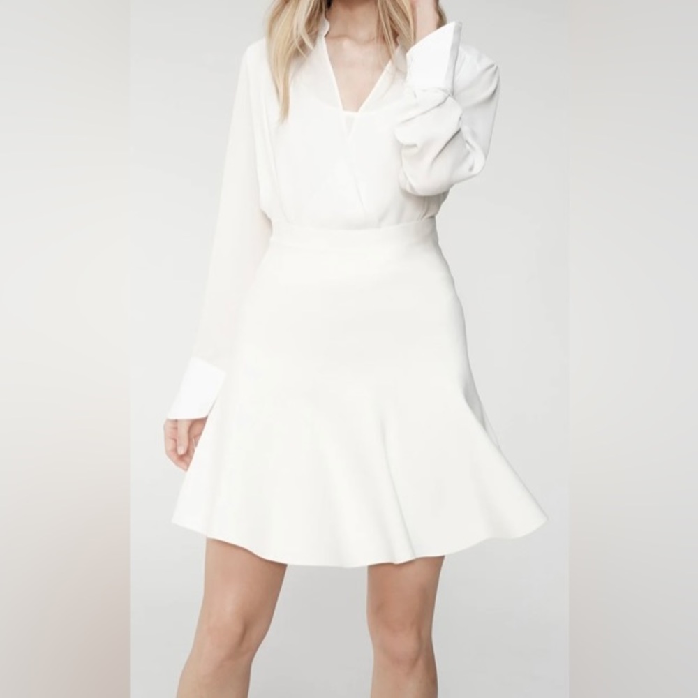 Club Monaco Ingrid A-Line skirt.